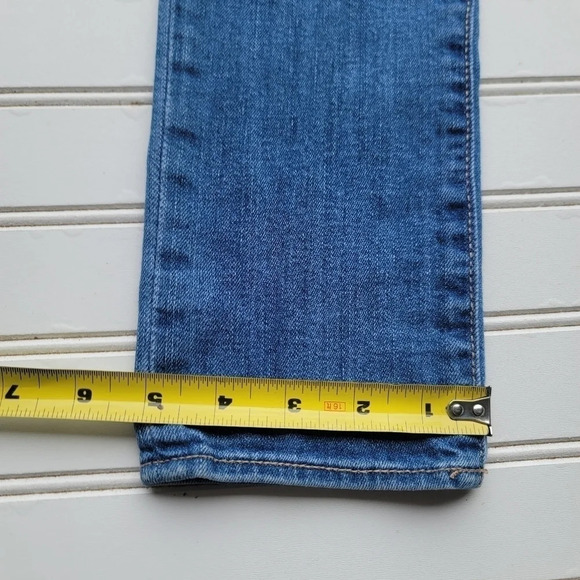 Abercrombie Kids Girls Skinny Leg Denim Pants Blue 26x28 Size 14 - Picture 3 of 13